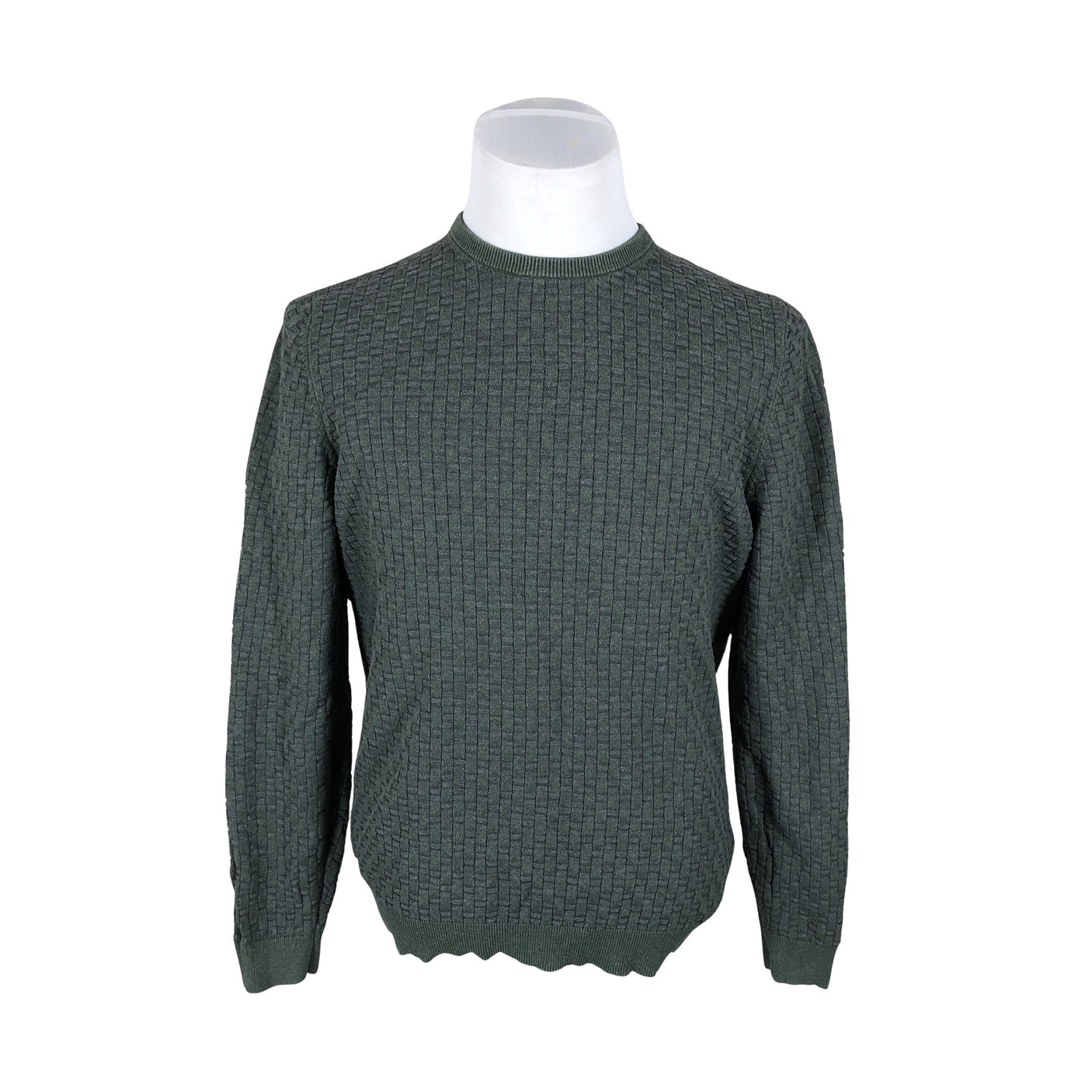 Miesten Massimo Dutti - Neulepaita, koko L - Vihreä (1)