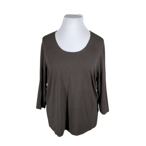 Naisten Gerry Weber - Trikoopaita, koko 48 - Ruskea (1)