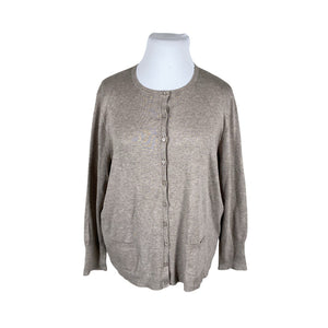 Naisten Gerry Weber - Neuletakki, koko 48 - Beige (1)