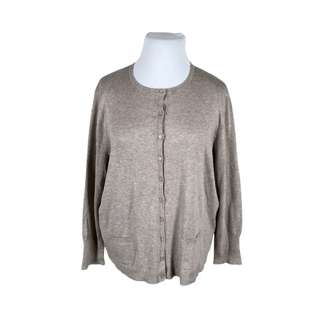 Naisten Gerry Weber - Neuletakki, koko 48 - Beige ()