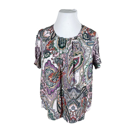 Naisten Gerry Weber - Lyhythihainen pusero, koko 46 - Violetti ()