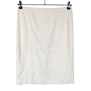 Naisten J.Crew - Suora hame, koko 38 - Luonnonvalkoinen (1)