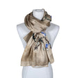 Naisten A+more - Huivi, koko Maxi - Beige ()