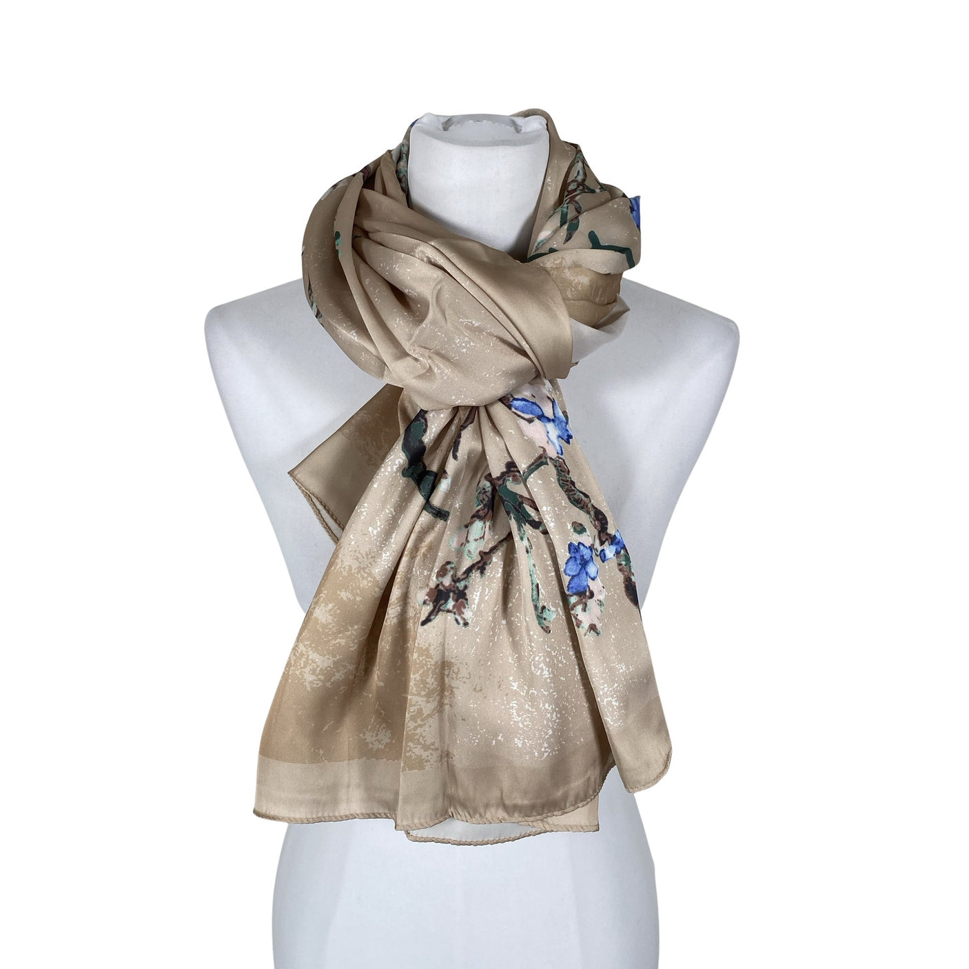Naisten A+more - Huivi, koko Maxi - Beige (1)