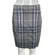 Naisten Burberry Brit - Kangashame, koko 34 - Sininen ()