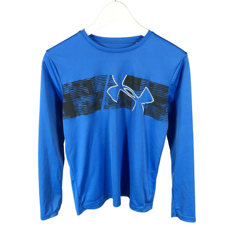 Poikien Under Armour - Urheilupaita, pitkät hihat, koko 158 - 164 - Sininen ()