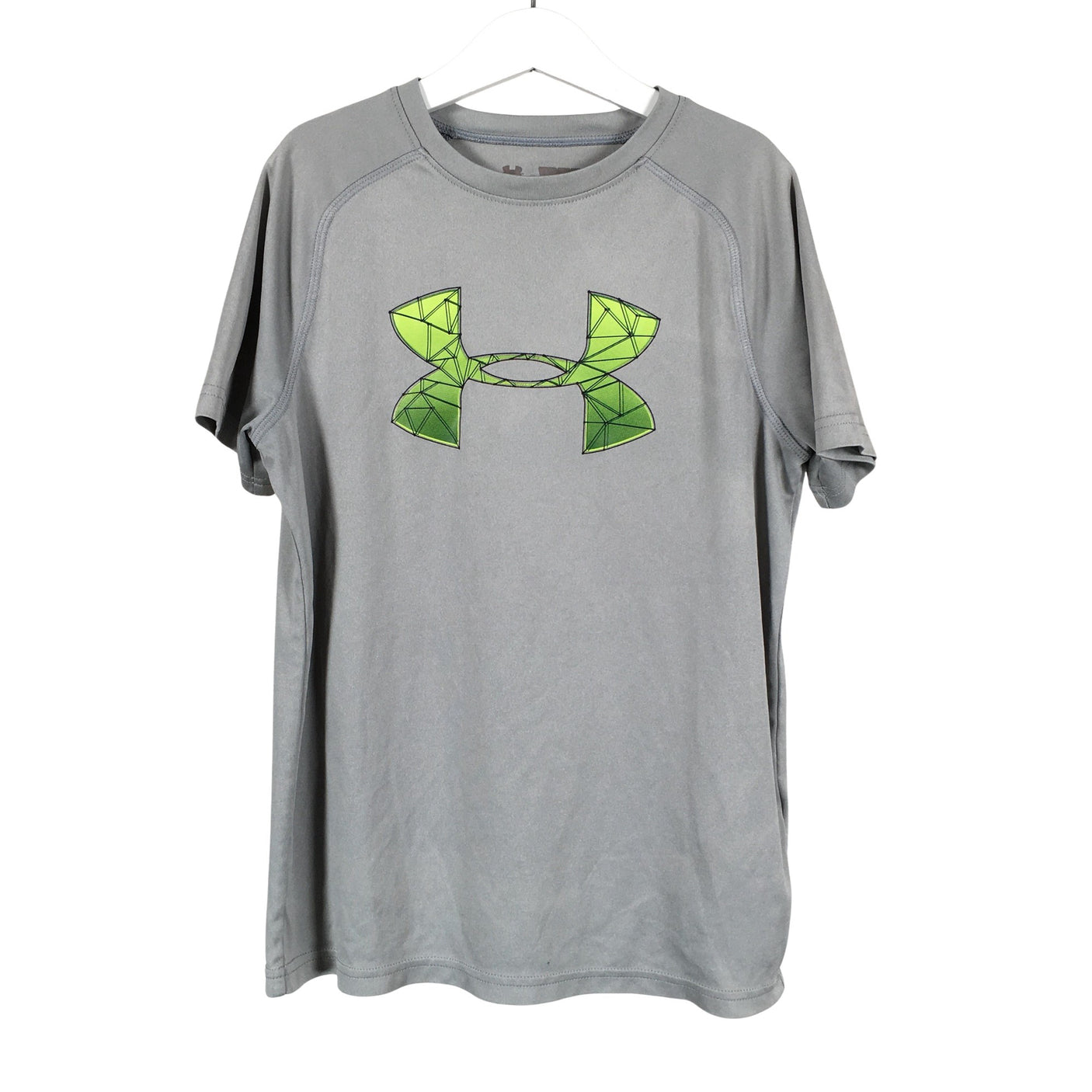 Unisex Under Armour - Urheilupaita, lyhyet hihat, koko 152 - 158 - Harmaa (1)