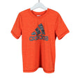 Unisex Adidas - Urheilupaita, lyhyet hihat, koko 128 - 134 - Oranssi ()