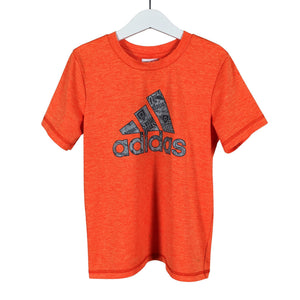 Unisex Adidas - Urheilupaita, lyhyet hihat, koko 128 - 134 - Oranssi (1)