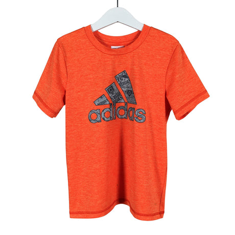 Unisex Adidas - Urheilupaita, lyhyet hihat, koko 128 - 134 - Oranssi ()