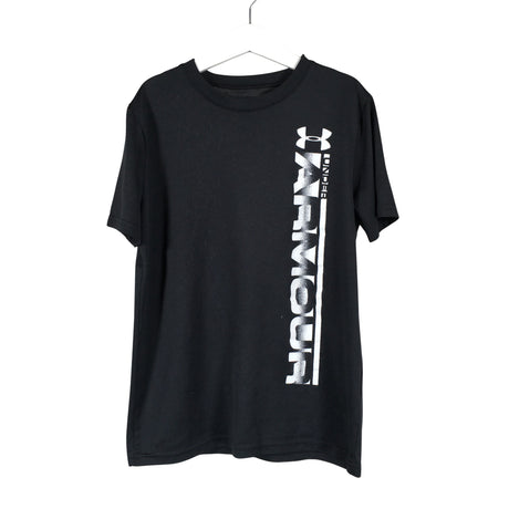 Poikien Under Armour - Urheilupaita, lyhyet hihat, koko 140 - 146 - Musta ()