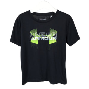 Poikien Under Armour - Urheilupaita, lyhyet hihat, koko 128 - 134 - Musta (1)