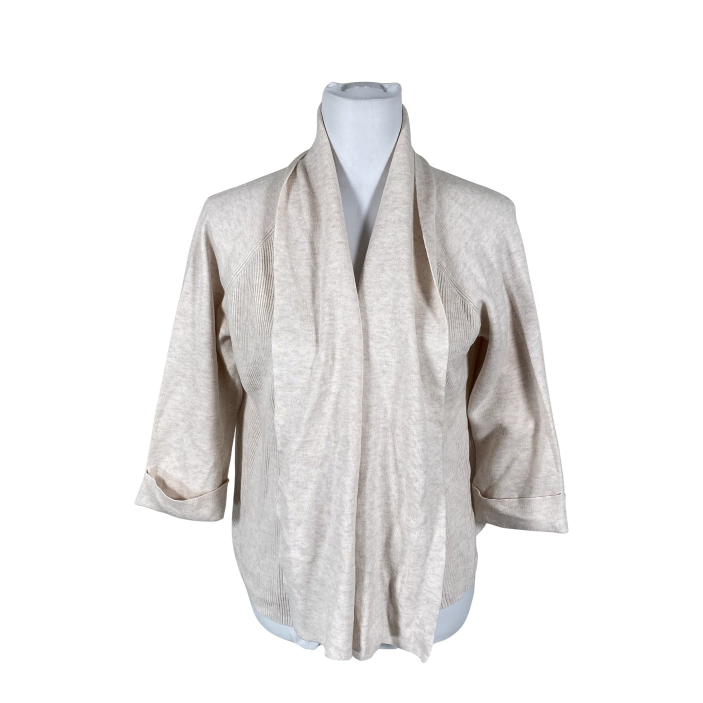 Naisten Repeat - Neuletakki, koko 38 - Beige (1)