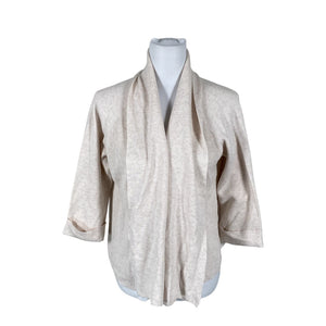 Naisten Repeat - Neuletakki, koko 38 - Beige (1)