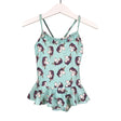 Tyttöjen Lindex - Uimapuku, koko 98 - 104 - Turkoosi ()