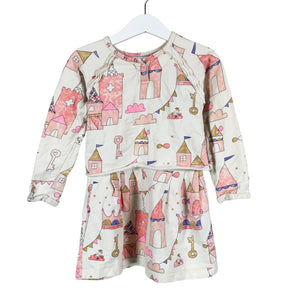 Tyttöjen Billieblush - Collegemekko, koko 98 - 104 - Luonnonvalkoinen (1)