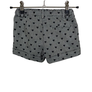 Tyttöjen Lindex - Shortsit, koko 98 - 104 - Harmaa (2)