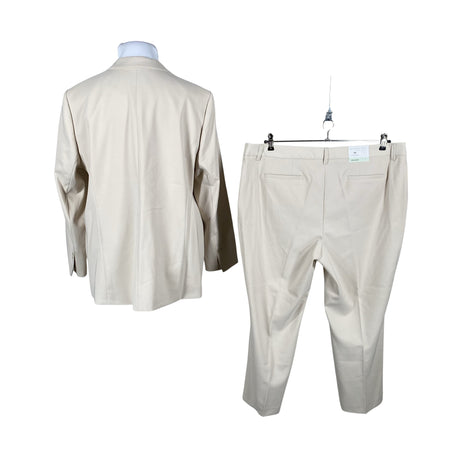 Naisten Betty Barclay - Jakkupuku, koko 48 - Beige (2)