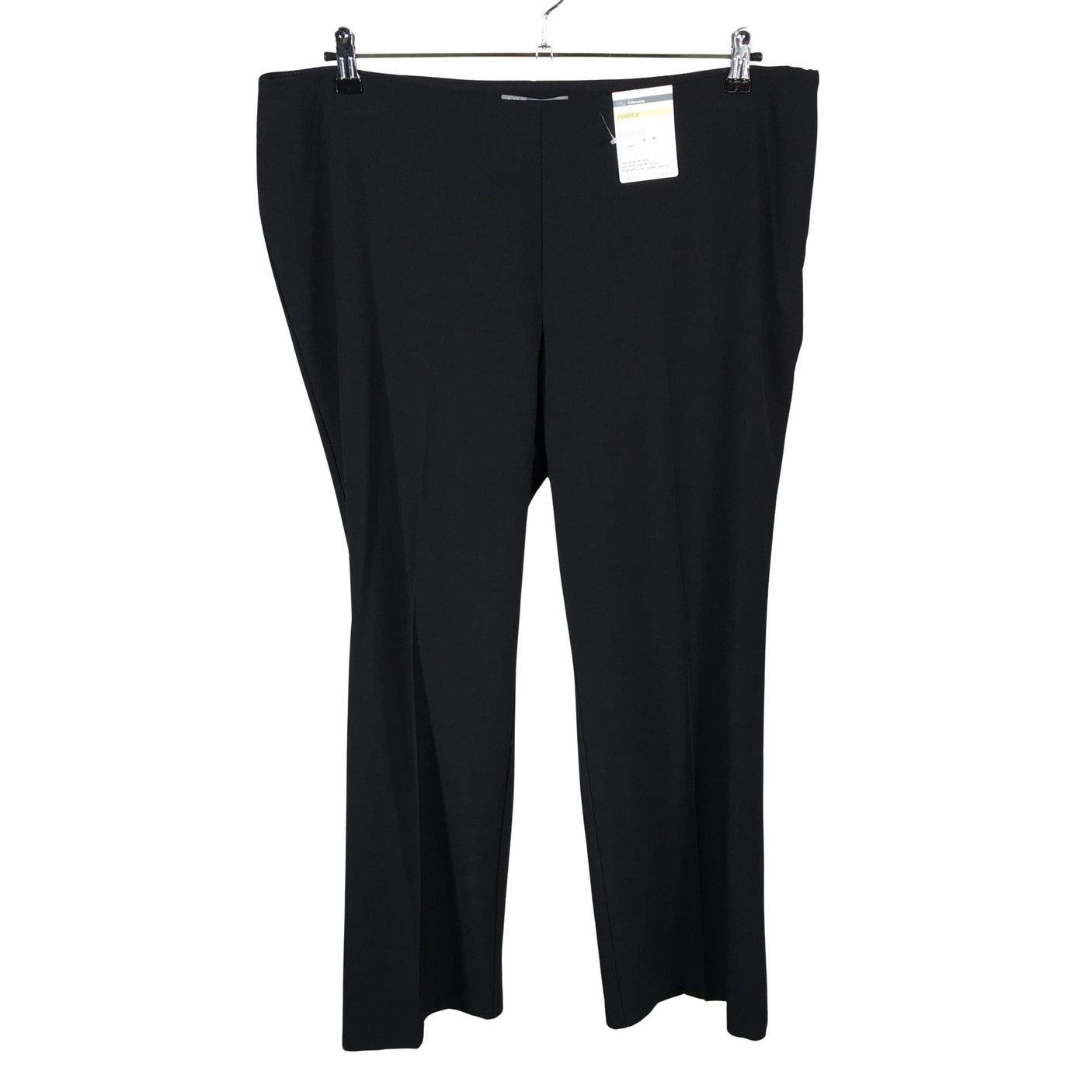 Naisten Marks&Spencer - Suorat housut, koko 46 - Musta (1)