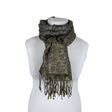 Naisten Pashmina - Huivi, koko Maxi - Harmaa ()