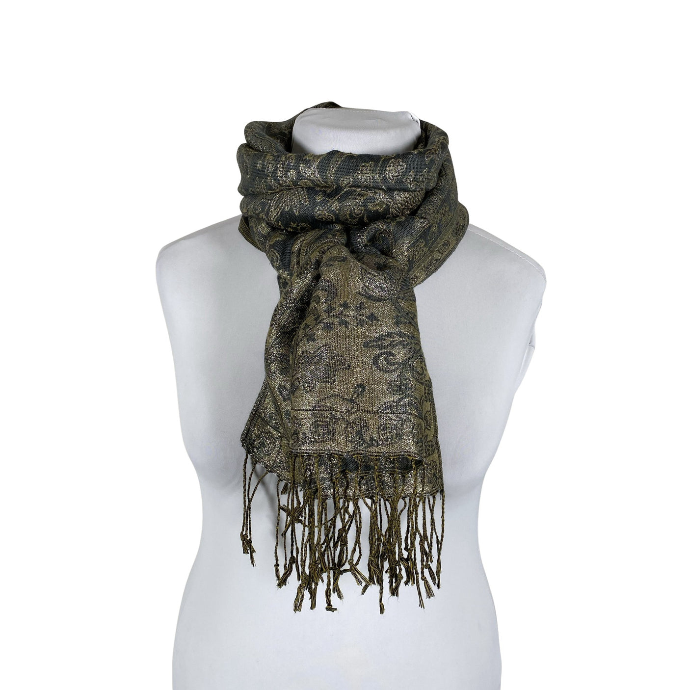 Naisten Pashmina - Huivi, koko Maxi - Harmaa (1)