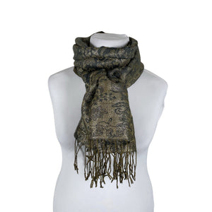 Naisten Pashmina - Huivi, koko Maxi - Harmaa (1)