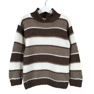 Unisex Handmade - Neulepaita, koko 128 - 134 - Ruskea (1)