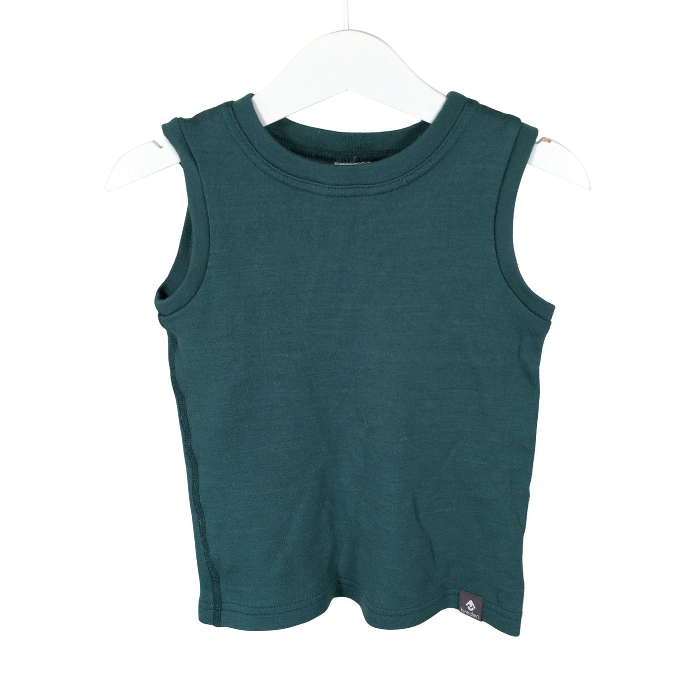 Unisex Breden - Trikootoppi, koko 110 - 116 - Vihreä (1)