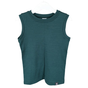 Unisex Breden - Trikootoppi, koko 122 - 128 - Vihreä (1)
