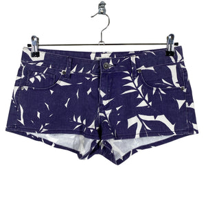 Naisten Roxy - Farkkushortsit, koko W29 - Violetti (1)