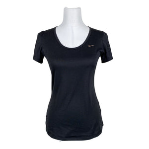 Naisten Nike - Urheilupaita, lyhyet hihat, koko 36 - Musta (1)