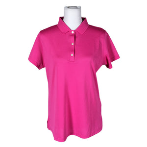 Naisten FootJoy - Urheilupaita, lyhyet hihat, koko 40 - Pinkki (1)