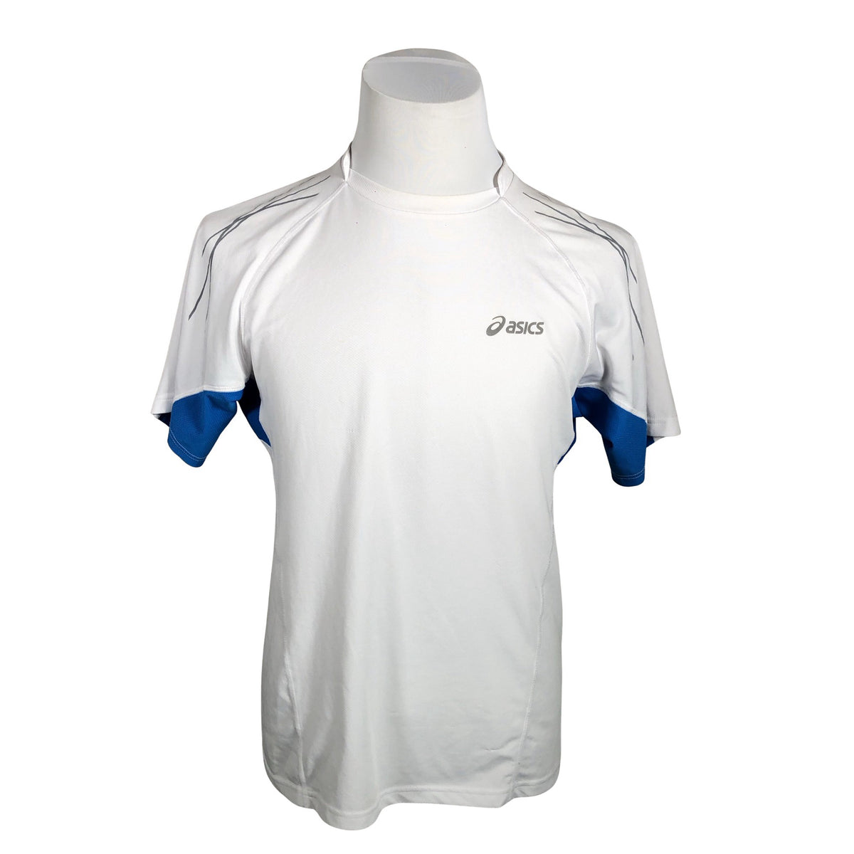 Miesten Asics - Urheilupaita, lyhyet hihat, koko L - Valkoinen (1)