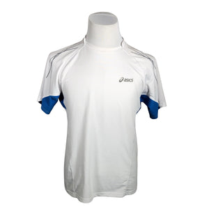 Miesten Asics - Urheilupaita, lyhyet hihat, koko L - Valkoinen (1)
