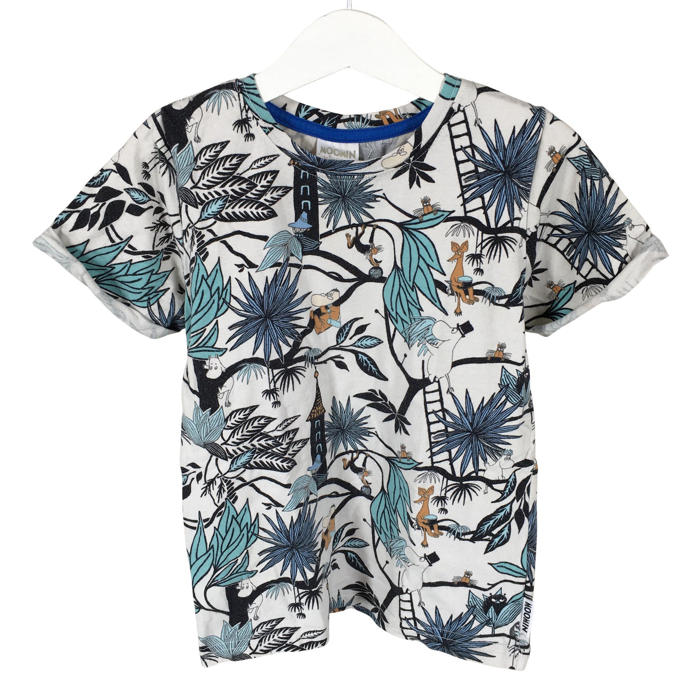 Unisex Moomin by Martinex - T-paita, koko 110 - 116 - Sininen (1)