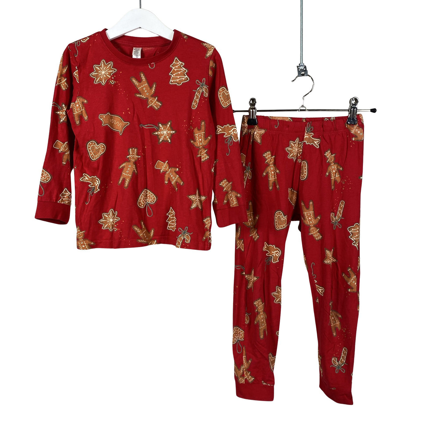 Unisex Lindex - Yöasu, koko 110 - 116 - Punainen (1)