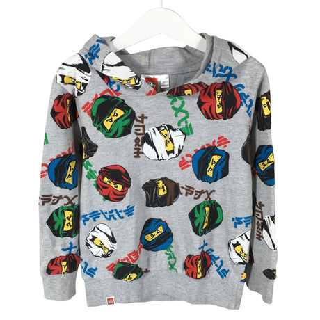 Poikien Lego - Huppari, koko 110 - 116 - Harmaa ()