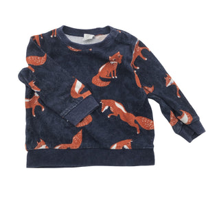 Unisex Lindex - Collegepaita, koko 80 - 86 - Sininen (1)