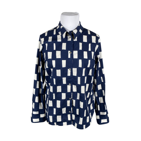 Naisten Marimekko - Kauluspaita, koko 46 - Sininen ()