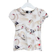 Tyttöjen Molo Kids - T-paita, koko 98 - 104 - Valkoinen ()