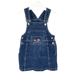 Tyttöjen Lindex - Kangasmekko, koko 98 - 104 - Sininen (1)