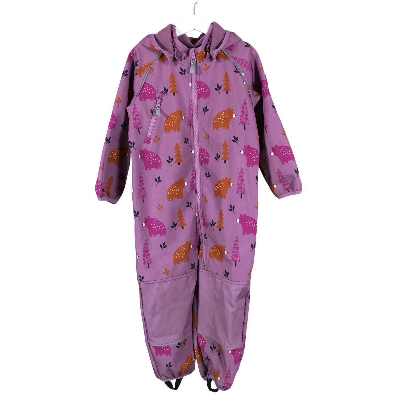 Tyttöjen Jonathan - Softshellhaalari, koko 98 - 104 - Violetti (1)