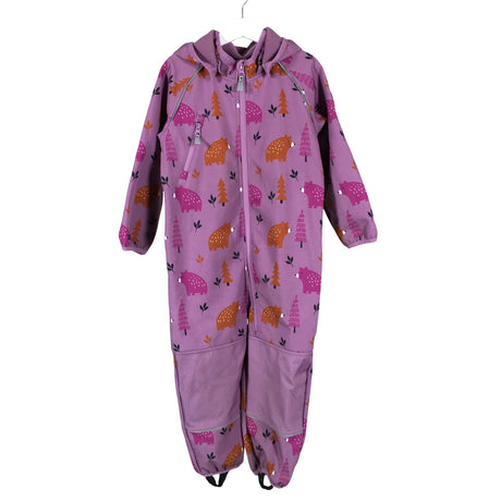 Tyttöjen Jonathan - Softshellhaalari, koko 98 - 104 - Violetti ()