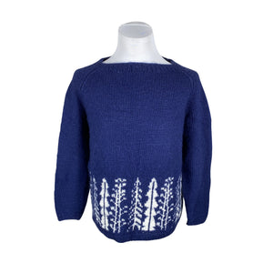 Miesten Handmade - Neulepaita, koko L - Sininen (1)
