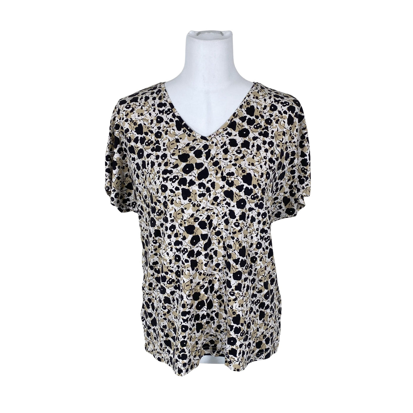 Naisten Nanso - T-paita, koko 40 - Beige (1)