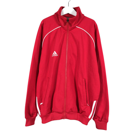 Unisex Adidas - Verryttelytakki, koko 146 - 152 - Punainen ()