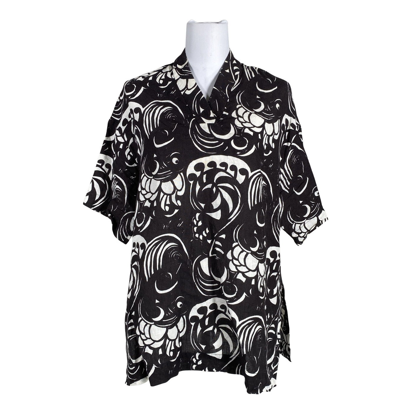 Naisten Marimekko - Kangastunika, koko 36 - Musta (1)