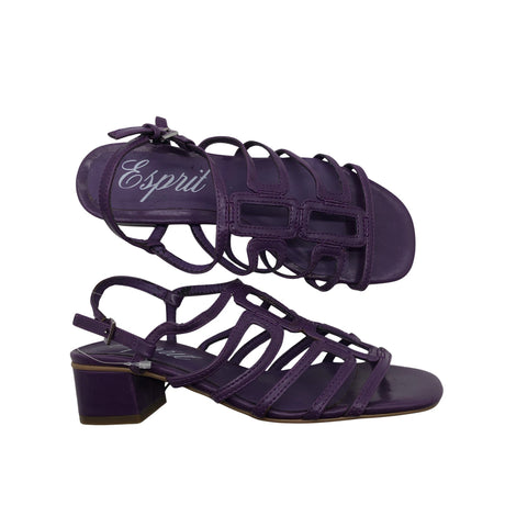 Naisten Esprit - Korolliset sandaalit, koko 36 - Violetti ()