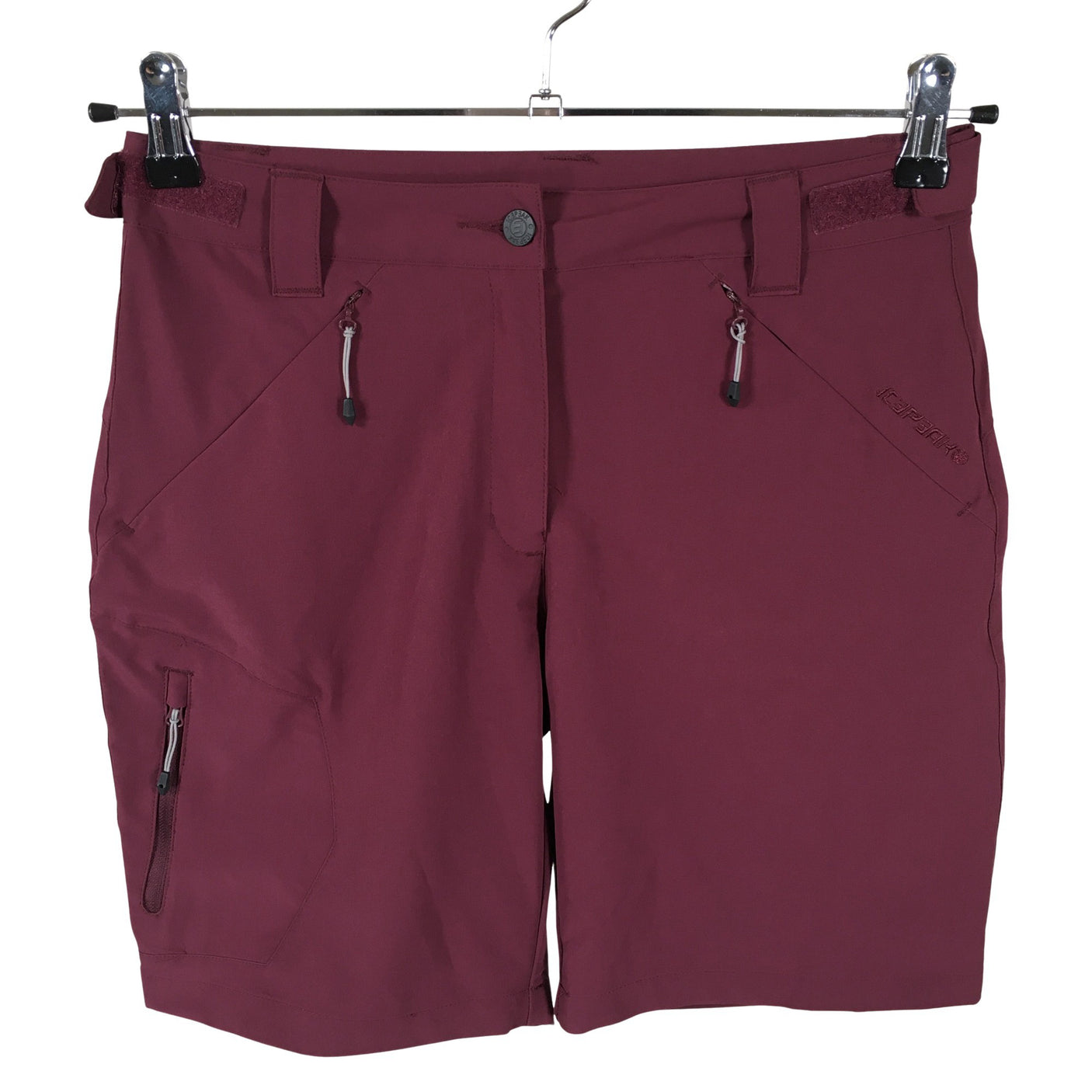 Naisten Icepeak - Shortsit, koko 36 - Viininpunainen (1)