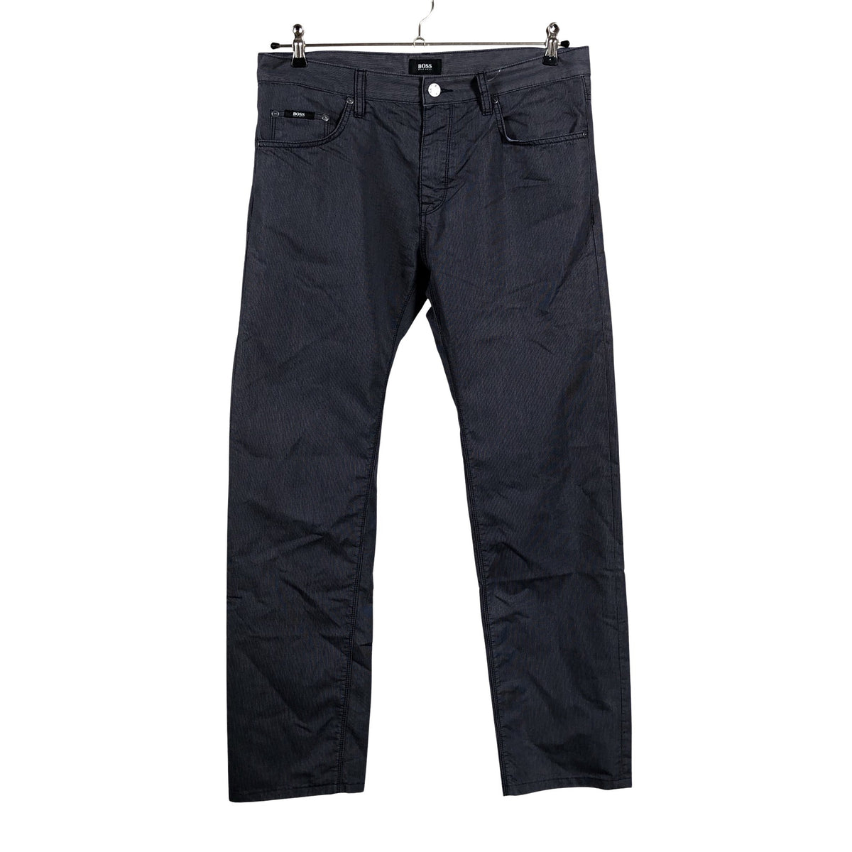 Miesten Hugo Boss - Kangashousut, koko W34 - Sininen (1)